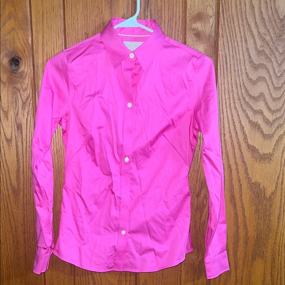 Banana Republic Tops - NWT Banana Republic Pink Button Down Shirt Size 0